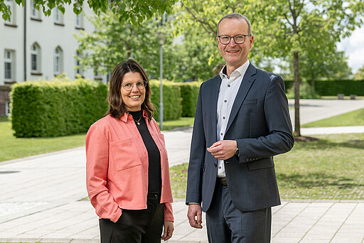 Vorstandsteam Andrea Weidemann und Stefan Guhl