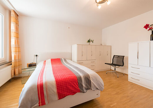 Schlafzimmer Betreute Seniorenwohnanlage Rottweil