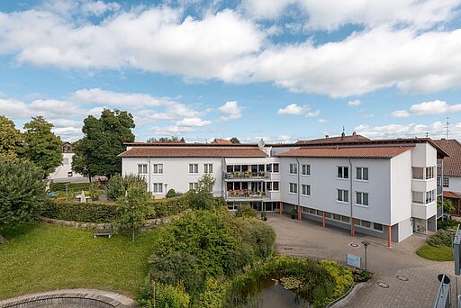 Hausansicht Seniorenzentrum Haus am Adlerbrunnen Dunningen