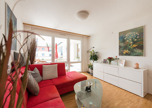 Wohnzimmer Betreute Seniorenwohnanlage Rottweil
