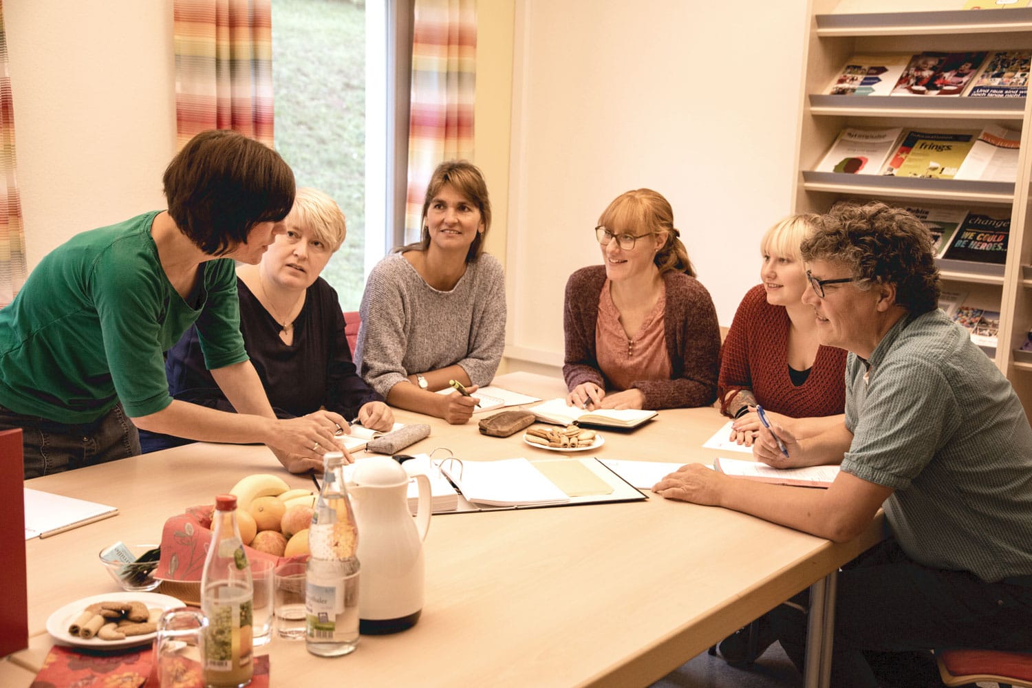 Teamrunde der Schulsozialarbeit